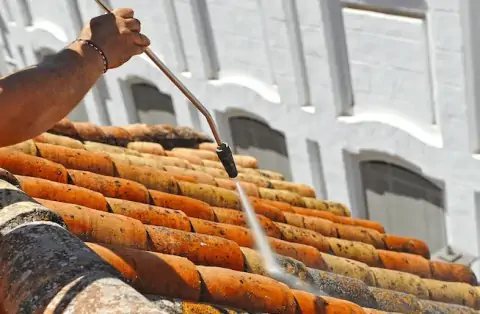 Nettoyage de toitures - Moulinet